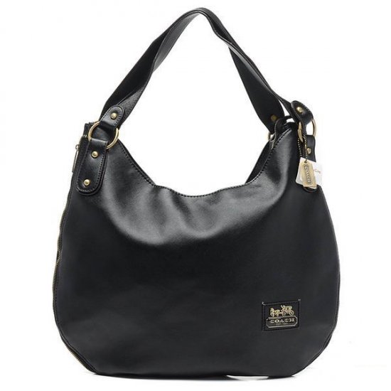 Coach City Logo Large Black Hobo BWF Coach City Logo Large Black Hobo BWF
